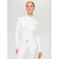 Polo de concurso Tommy Hilfiger Equestrian Avon de manga larga para mujer