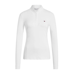 Polo de concurso Tommy Hilfiger Equestrian Avon de manga larga para mujer