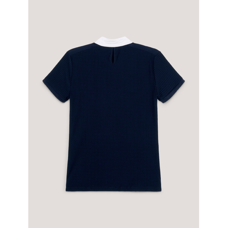 Polo de concurso Tommy Hilfiger Equestrian Chelsea Cooling de manga corta para mujer Polo de concurso Tommy Hilfiger Equestrian Chelsea Cooling de manga corta para mujer
