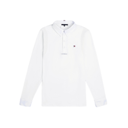 Polo de concurso Tommy Hilfiger Equestrian Columbus de manga larga para hombre