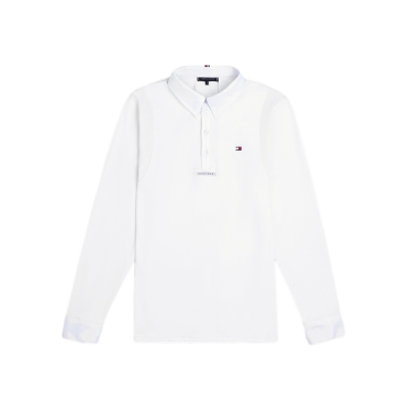 Polo de concurso Tommy Hilfiger Equestrian Columbus de manga larga para hombre Polo de concurso Tommy Hilfiger Equestrian Columbus de manga larga para hombre