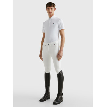 Polo de concurso Tommy Hilfiger Equestrian Fresh Air Performance de manga corta para hombre Polo de concurso Tommy Hilfiger Equestrian Fresh Air Performance de manga corta para hombre