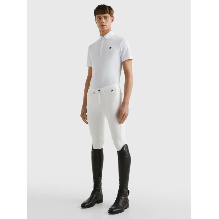 Polo de concurso Tommy Hilfiger Equestrian Fresh Air Performance de manga corta para hombre Polo de concurso Tommy Hilfiger Equestrian Fresh Air Performance de manga corta para hombre