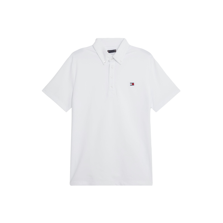 Polo de concurso Tommy Hilfiger Equestrian Fresh Air Performance de manga corta para hombre Polo de concurso Tommy Hilfiger Equestrian Fresh Air Performance de manga corta para hombre