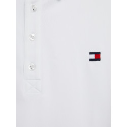 Polo de concurso Tommy Hilfiger Equestrian Fresh Air Performance de manga corta para hombre Blanco