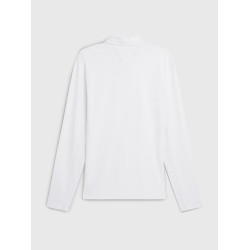 Polo de concurso Tommy Hilfiger Equestrian Fresh Air Performance de manga larga para hombre Blanco Polo de concurso Tommy Hilfiger Equestrian Fresh Air Performance de manga larga para hombre Blanco