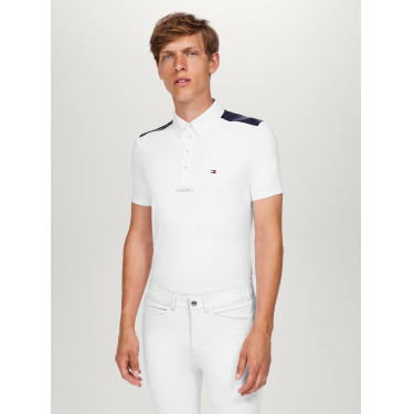 Polo de competición Tommy Hilfiger Equestrian Hamilton de manga corta para hombre Polo de competición Tommy Hilfiger Equestrian Hamilton de manga corta para hombre