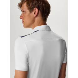 Polo de competición Tommy Hilfiger Equestrian Hamilton de manga corta para hombre Blanco Polo de competición Tommy Hilfiger Equestrian Hamilton de manga corta para hombre Blanco