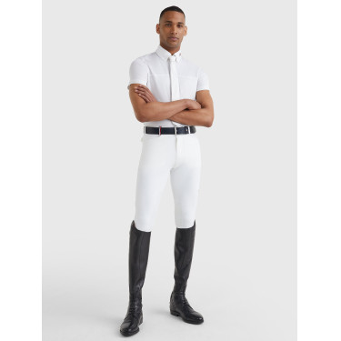 Polo de concurso Tommy Hilfiger Equestrian de manga corta para hombre Polo de concurso Tommy Hilfiger Equestrian de manga corta para hombre