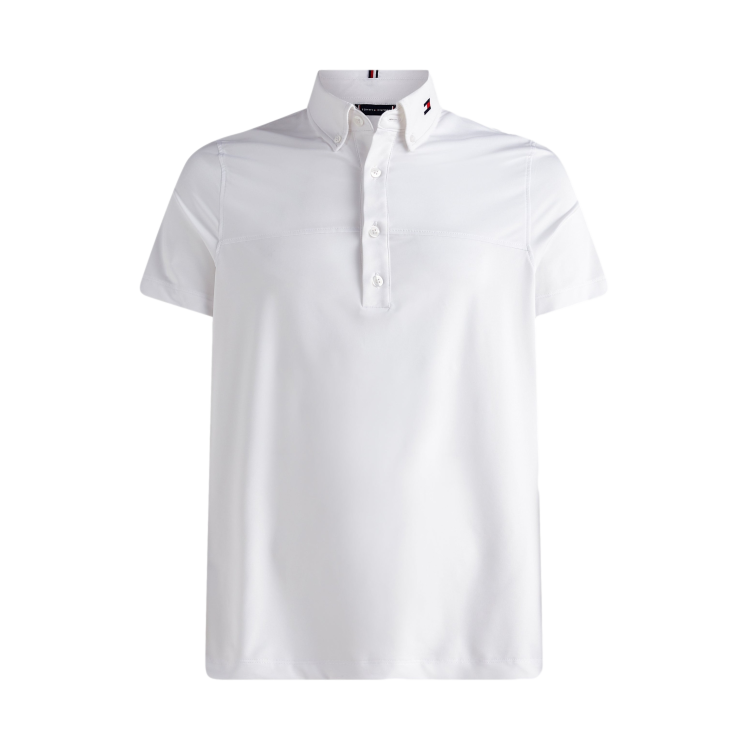 Polo de concurso Tommy Hilfiger Equestrian de manga corta para hombre Polo de concurso Tommy Hilfiger Equestrian de manga corta para hombre