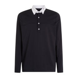 Polo de concurso Tommy Hilfiger Equestrian de manga larga para hombre