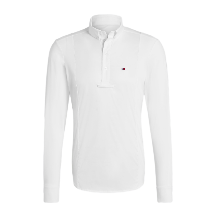Polo de concurso Tommy Hilfiger Equestrian Neville de manga larga para hombre Polo de concurso Tommy Hilfiger Equestrian Neville de manga larga para hombre