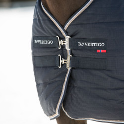 Manta de cuadra Corey B Vertigo 250 g Azul marino