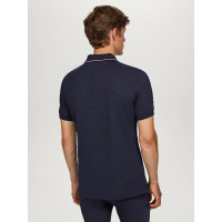 Polo Tommy Hilfiger Equestrian Harrison de manga corta para hombre Azul marino Polo Tommy Hilfiger Equestrian Harrison de manga corta para hombre Azul marino