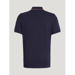 Polo Tommy Hilfiger Equestrian Harrison de manga corta para hombre Azul marino
