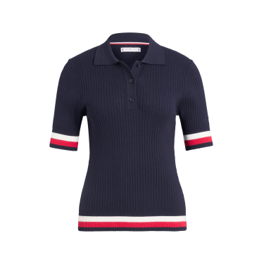 Polo Tommy Hilfiger Equestrian Lenox efecto pulóver mujer Polo Tommy Hilfiger Equestrian Lenox efecto pulóver mujer