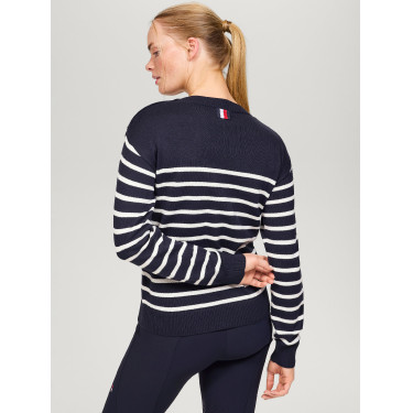 Jersey marinero Tommy Hilfiger Equestrian Fairflied mujer Jersey marinero Tommy Hilfiger Equestrian Fairflied mujer