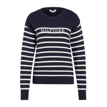 Jersey marinero Tommy Hilfiger Equestrian Fairflied mujer Jersey marinero Tommy Hilfiger Equestrian Fairflied mujer