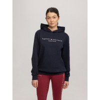 Sudadera con capucha gráfica unisex Tommy Hilfiger Equestrian Williamsburg Azul marino Sudadera con capucha gráfica unisex Tommy Hilfiger Equestrian Williamsburg Azul marino