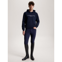 Sudadera con capucha gráfica unisex Tommy Hilfiger Equestrian Williamsburg Azul marino Sudadera con capucha gráfica unisex Tommy Hilfiger Equestrian Williamsburg Azul marino