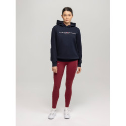 Sudadera con capucha gráfica unisex Tommy Hilfiger Equestrian Williamsburg Azul marino