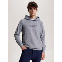 Sudadera con capucha gráfica unisex Tommy Hilfiger Equestrian Williamsburg Gris mezclado Sudadera con capucha gráfica unisex Tommy Hilfiger Equestrian Williamsburg Gris mezclado
