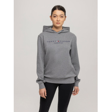 Sudadera con capucha gráfica unisex Tommy Hilfiger Equestrian Williamsburg Gris mezclado Sudadera con capucha gráfica unisex Tommy Hilfiger Equestrian Williamsburg Gris mezclado