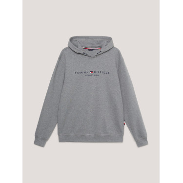 Sudadera con capucha gráfica unisex Tommy Hilfiger Equestrian Williamsburg Gris mezclado Sudadera con capucha gráfica unisex Tommy Hilfiger Equestrian Williamsburg Gris mezclado