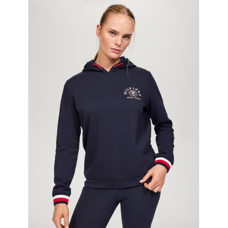 Sudadera con capucha Tommy Hilfiger Equestrian Richmond para mujer Sudadera con capucha Tommy Hilfiger Equestrian Richmond para mujer