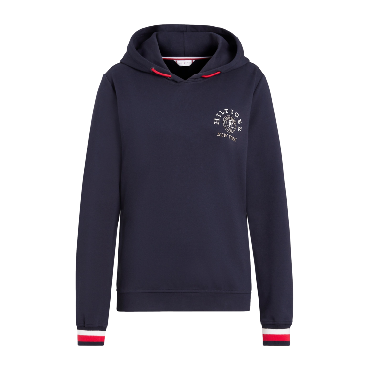 Sudadera con capucha Tommy Hilfiger Equestrian Richmond para mujer Sudadera con capucha Tommy Hilfiger Equestrian Richmond para mujer