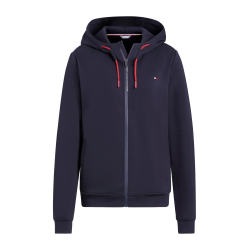 Sudadera con cremallera Tommy Hilfiger Equestrian Kingston para mujer