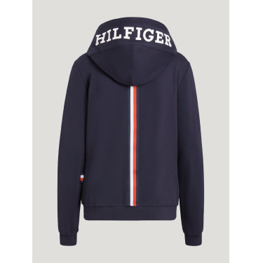 Sudadera con cremallera Tommy Hilfiger Equestrian Kingston para mujer Sudadera con cremallera Tommy Hilfiger Equestrian Kingston para mujer