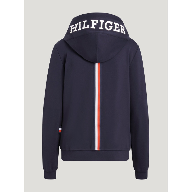 Sudadera con cremallera Tommy Hilfiger Equestrian Kingston para mujer Sudadera con cremallera Tommy Hilfiger Equestrian Kingston para mujer