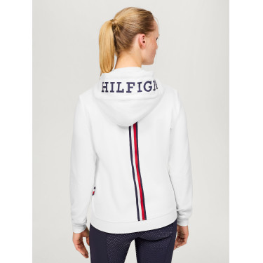 Sudadera con cremallera Tommy Hilfiger Equestrian Kingston para mujer Crudo Sudadera con cremallera Tommy Hilfiger Equestrian Kingston para mujer Crudo