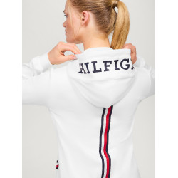 Sudadera con cremallera Tommy Hilfiger Equestrian Kingston para mujer Crudo Sudadera con cremallera Tommy Hilfiger Equestrian Kingston para mujer Crudo
