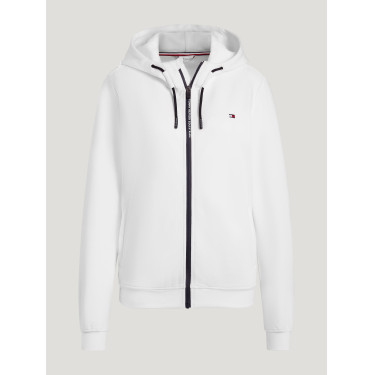 Sudadera con cremallera Tommy Hilfiger Equestrian Kingston para mujer Crudo Sudadera con cremallera Tommy Hilfiger Equestrian Kingston para mujer Crudo