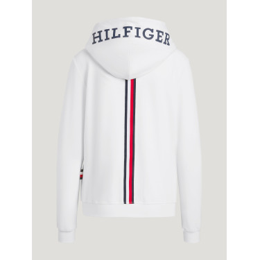 Sudadera con cremallera Tommy Hilfiger Equestrian Kingston para mujer Crudo Sudadera con cremallera Tommy Hilfiger Equestrian Kingston para mujer Crudo