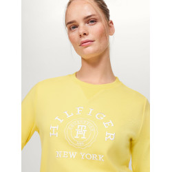 Sudadera gráfica Tommy Hilfiger Equestrian Evans para mujer Limón ella Amarillo Sudadera gráfica Tommy Hilfiger Equestrian Evans para mujer Limón ella Amarillo