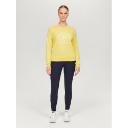Sudadera gráfica Tommy Hilfiger Equestrian Evans para mujer Limón ella Amarillo Sudadera gráfica Tommy Hilfiger Equestrian Evans para mujer Limón ella Amarillo