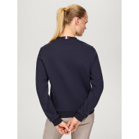 Sudadera gráfica Tommy Hilfiger Equestrian Evans para mujer Azul marino