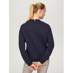 Sudadera gráfica Tommy Hilfiger Equestrian Evans para mujer Azul marino Sudadera gráfica Tommy Hilfiger Equestrian Evans para mujer Azul marino