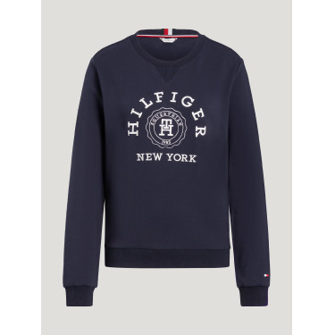 Sudadera gráfica Tommy Hilfiger Equestrian Evans para mujer Azul marino Sudadera gráfica Tommy Hilfiger Equestrian Evans para mujer Azul marino