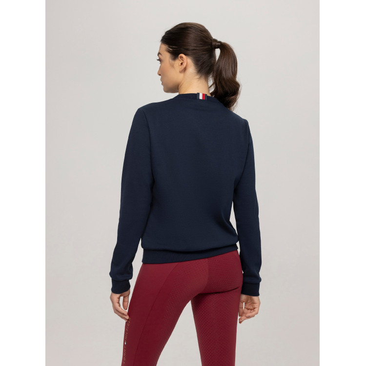 Sudadera gráfica Tommy Hilfiger Equestrian Illinois para mujer Sudadera gráfica Tommy Hilfiger Equestrian Illinois para mujer