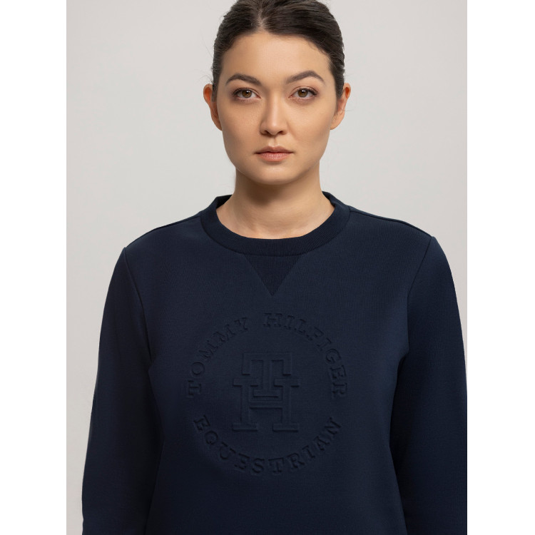 Sudadera gráfica Tommy Hilfiger Equestrian Illinois para mujer Sudadera gráfica Tommy Hilfiger Equestrian Illinois para mujer