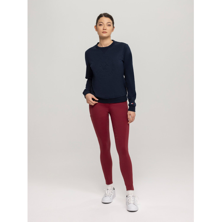 Sudadera gráfica Tommy Hilfiger Equestrian Illinois para mujer Sudadera gráfica Tommy Hilfiger Equestrian Illinois para mujer