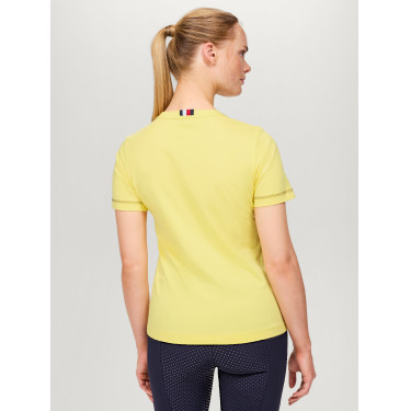 Camiseta gráfica Tommy Hilfiger Equestrian Newport para mujer de manga corta Camiseta gráfica Tommy Hilfiger Equestrian Newport para mujer de manga corta