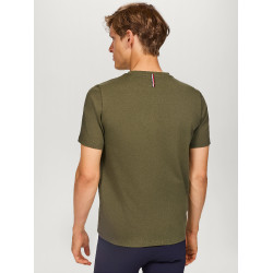 Camiseta Gráfica Tommy Hilfiger Equestrian Williamsburg de manga corta para hombre Olivier utilitario Verde