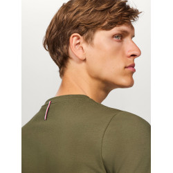Camiseta Gráfica Tommy Hilfiger Equestrian Williamsburg de manga corta para hombre Olivier utilitario Verde