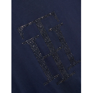 Camiseta Tommy Hilfiger Equestrian Manhattan de manga corta para mujer Camiseta Tommy Hilfiger Equestrian Manhattan de manga corta para mujer
