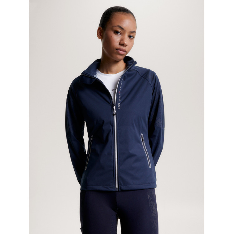 Chaqueta cortavientos Tommy Hilfiger Equestrian Reflective Zurich para mujer Chaqueta cortavientos Tommy Hilfiger Equestrian Reflective Zurich para mujer